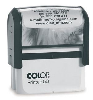 Автоматичен печат с клише COLOP PR50