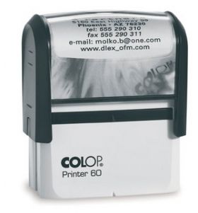 Автоматичен печат с клише COLOP PR60