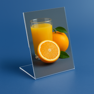 acrylic L-display A6