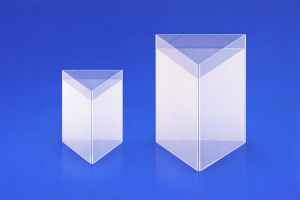 Поставка за лист тристранна -триъгълен дисплей 